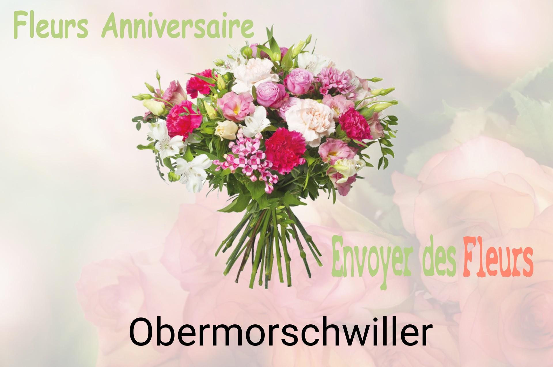 Bouquet de fleurs d’anniversaire livré à Obermorschwiller