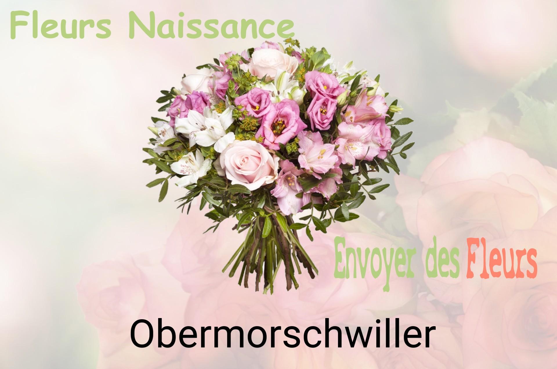 Bouquet de fleurs de naissance livré à Obermorschwiller